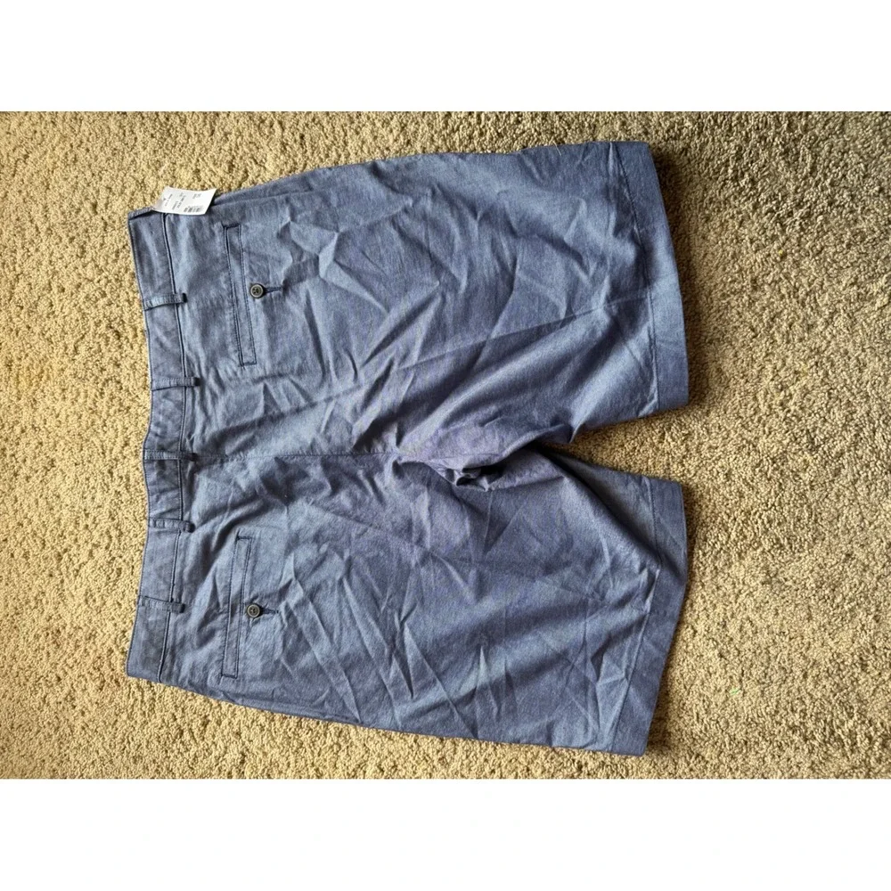 Jos. A. Bank 1905 Mens Blue Cotton Flat Front Shorts Size 38 NWT J009375